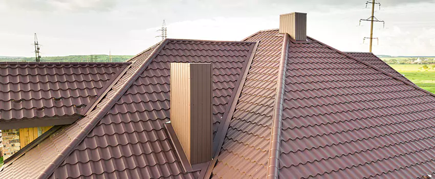 Residential Chimney Flashing Restoration in Cloverly, MD
