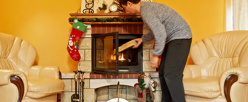 Gas to Wood-Burning Fireplace Conversion Services in Cloverly, Maryland