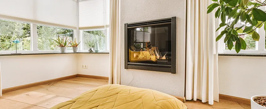 Residential Fireplace Ceramic Glass Installation in Cloverly, MD