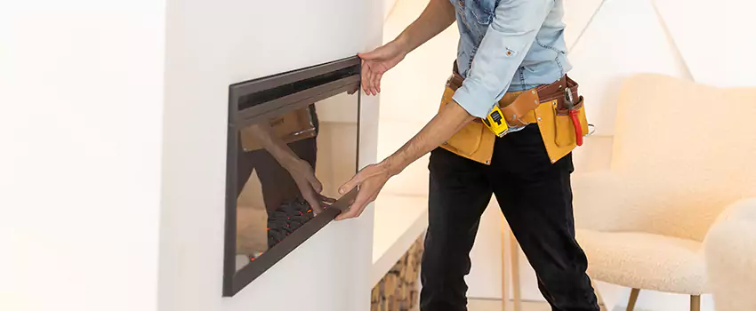 Metal Fireplace Installation in Cloverly, Maryland