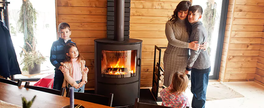 Morso Cast Iron Fireplace Insert Installation in Cloverly, Maryland
