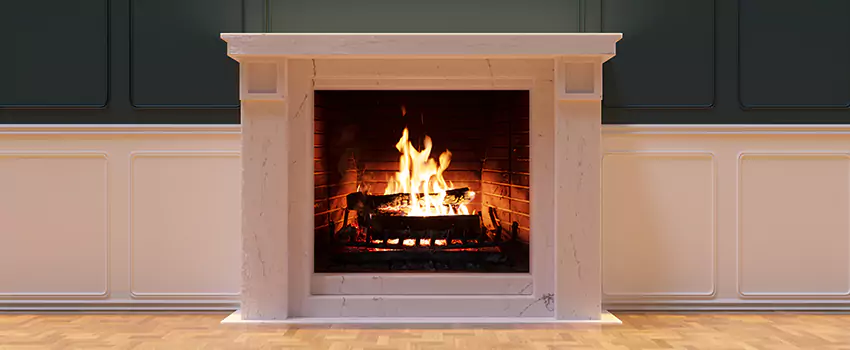 Open Flame Wood-Burning Fireplace Installation Services in Cloverly, Maryland
