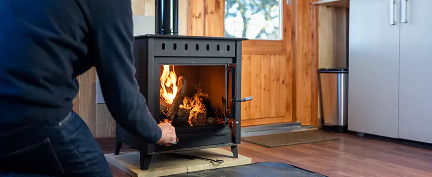 Open Hearth Wood Fireplace Installation in Cloverly, MD