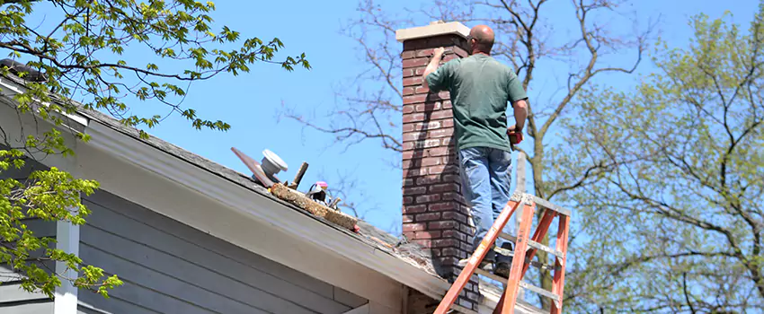 Vinyl and PVC Chimney Flashing Installation in Cloverly, MD