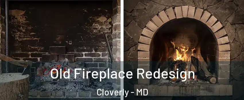  Old Fireplace Redesign Cloverly - MD